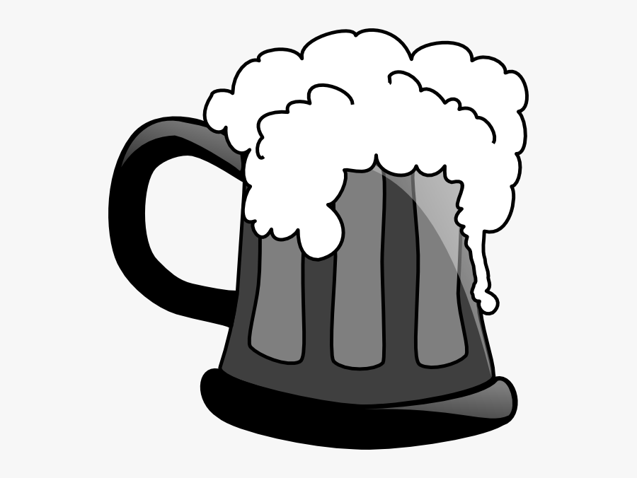 Transparent Beer Mug Clipart - Alcohol Coloring Pages, Transparent Clipart