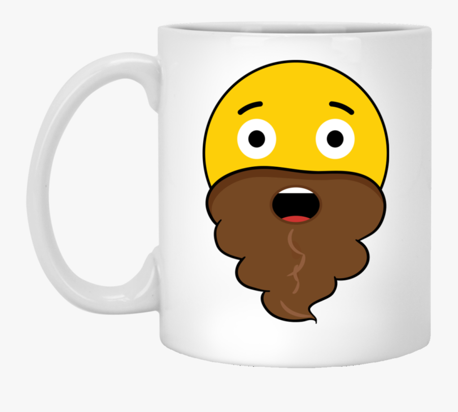 United Protests Trump Stein Beer Donald Against Clipart - Emoji With Poop Beard, Transparent Clipart