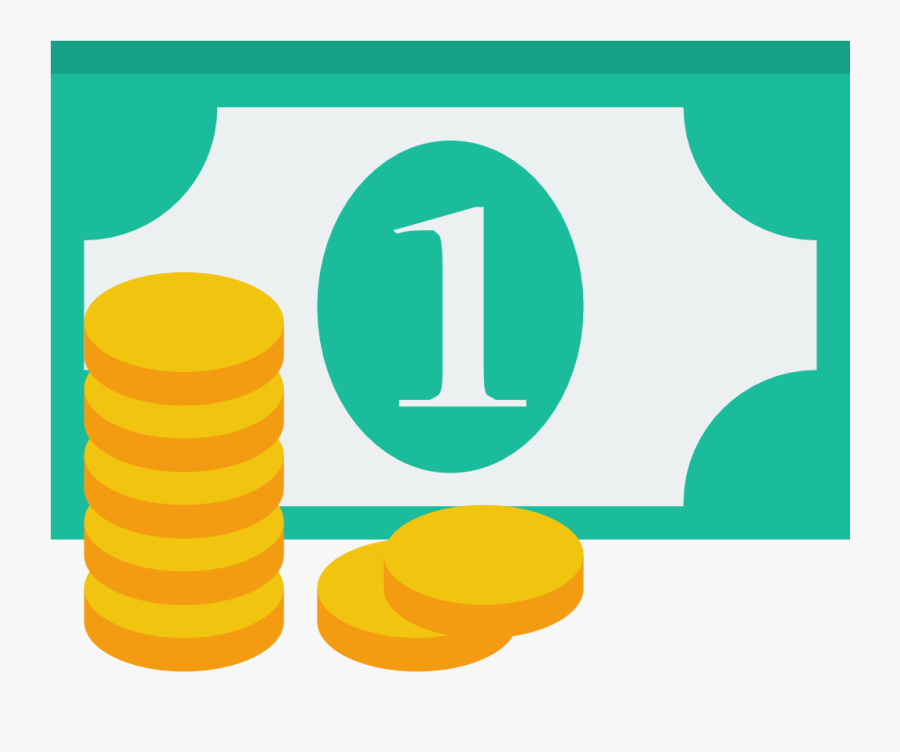 Pixel Clipart Money - Money Icon Vector Png, Transparent Clipart