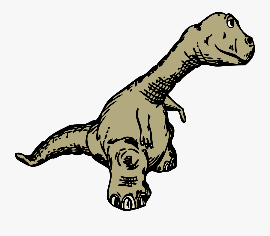 Dinosaur Sideview Clip Arts - Dinosaur Black And White Transparent, Transparent Clipart