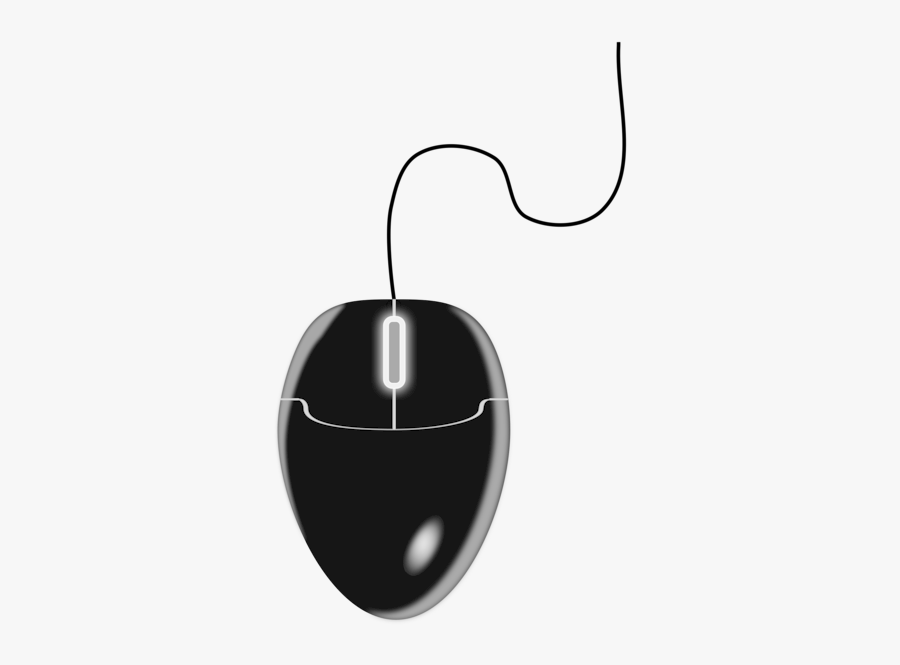 Component - Computer Mouse Clipart Black, Transparent Clipart