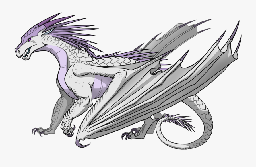 Chameleon Cirrus Wings Of - Icewing Wings Of Fire Dragons, Transparent Clipart