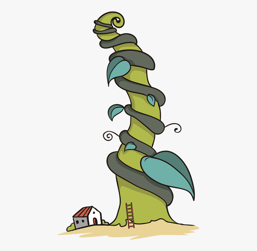 Jack And The Beanstalk Sticker, Transparent Clipart