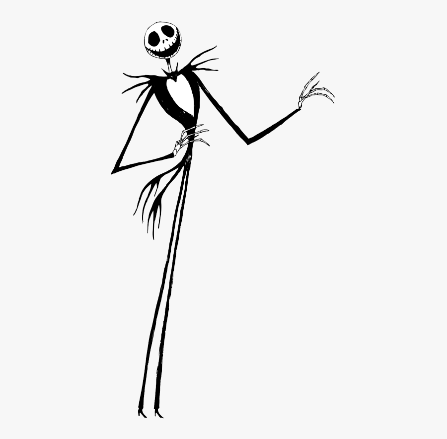 Jack Skellington Png Clipart , Png Download - Jack Nightmare Before Christmas Png, Transparent Clipart