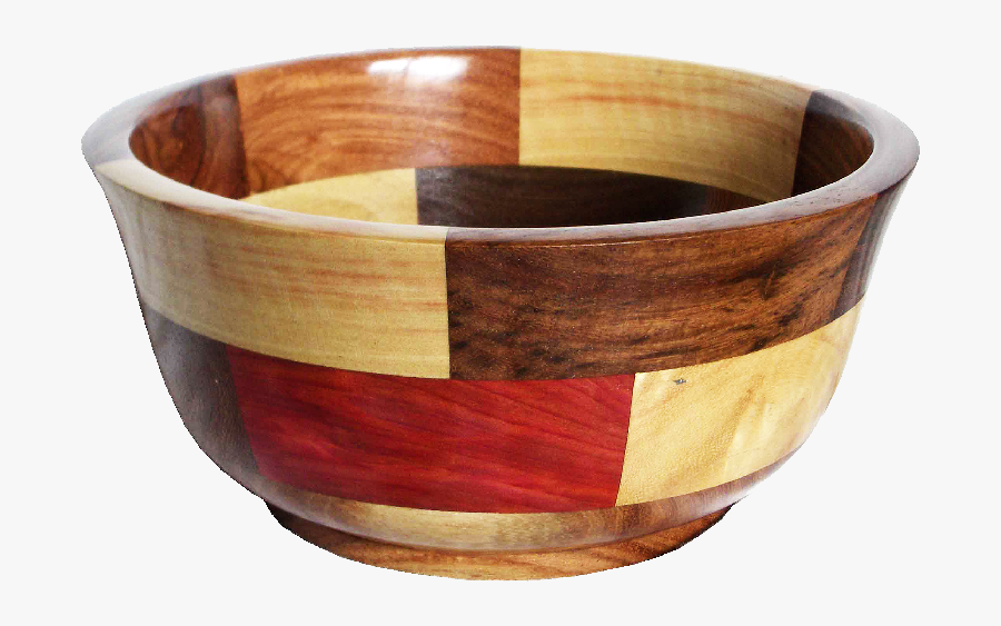 Clip Art Handmade Wooden Bowls - Plywood, Transparent Clipart