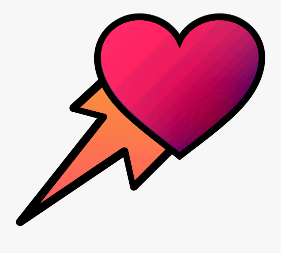 Find Us On The Mac App Store By Searching "fitbit - Heart, Transparent Clipart