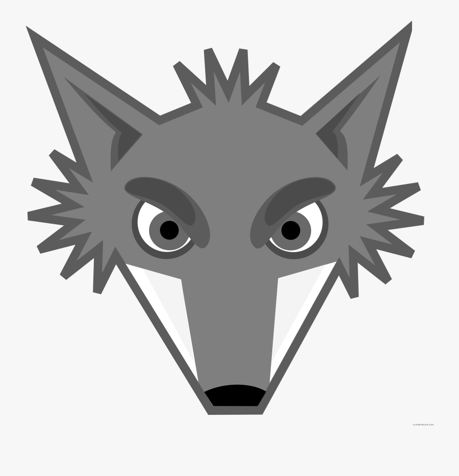 Clipartblack Com Animal Free - Cartoon Fox Head, Transparent Clipart