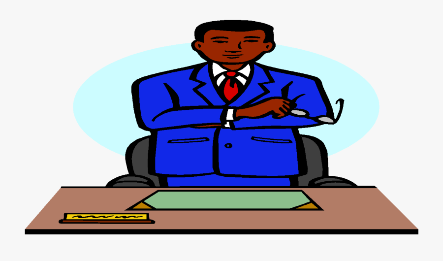 Student Handbook - School Principal Clipart Png, Transparent Clipart