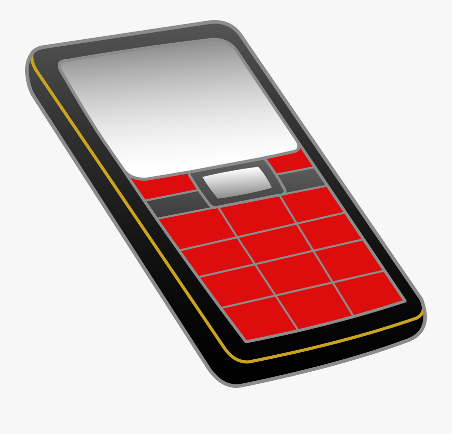 Cellphone - Gadget, Transparent Clipart