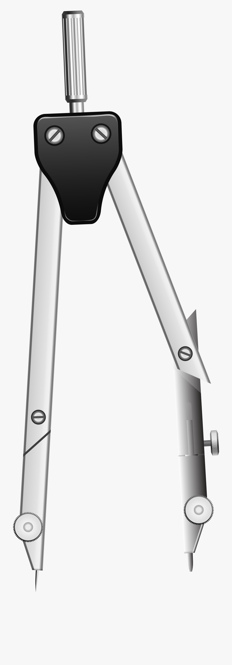 Open Compasses Png Clip Art - Transparent Compass Tool Png, Transparent Clipart