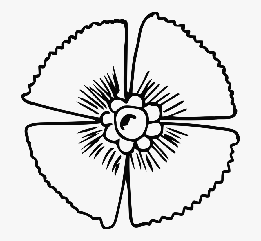 Rangoli Drawing Peacock - Flower Drawing Of Rangoli, Transparent Clipart
