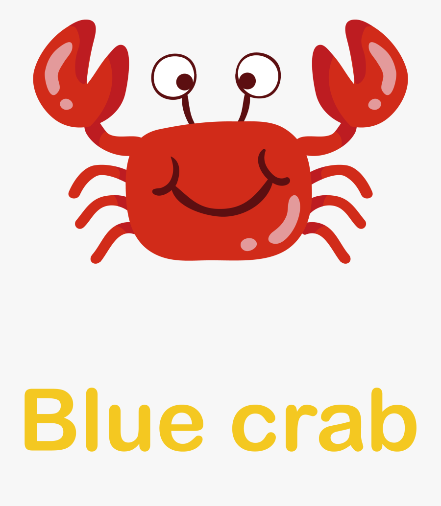 Crab Cartoon Clip Art - Cartoon Crabs Png, Transparent Clipart
