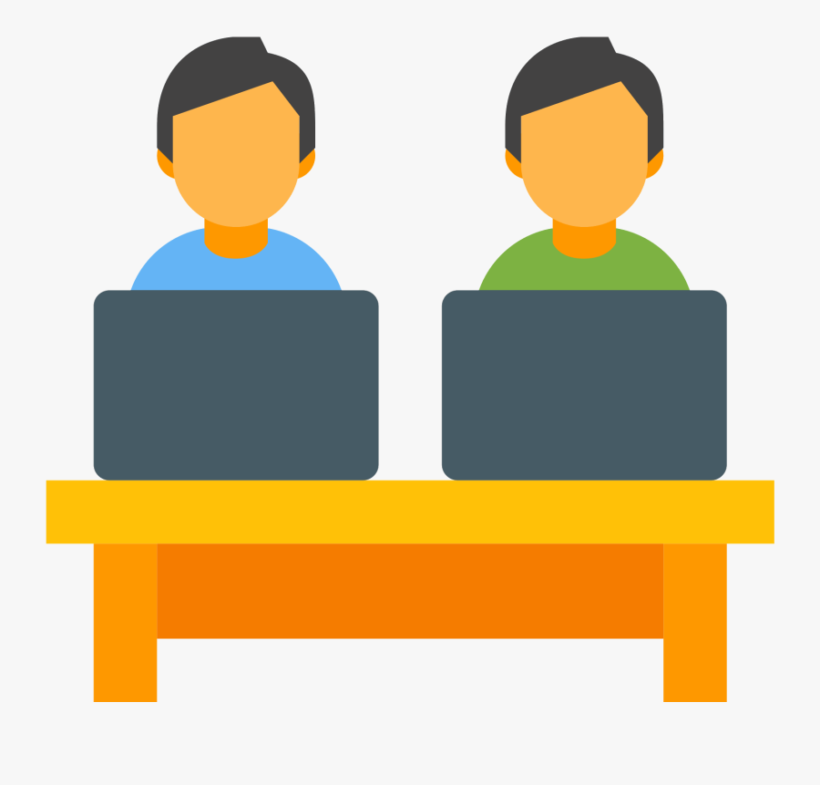 Vector Designer Workplace - Hard Work Clip Art, Transparent Clipart