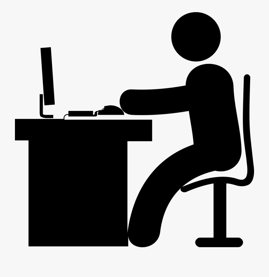 Transparent People Working Clipart - Work Place Icon Png, Transparent Clipart
