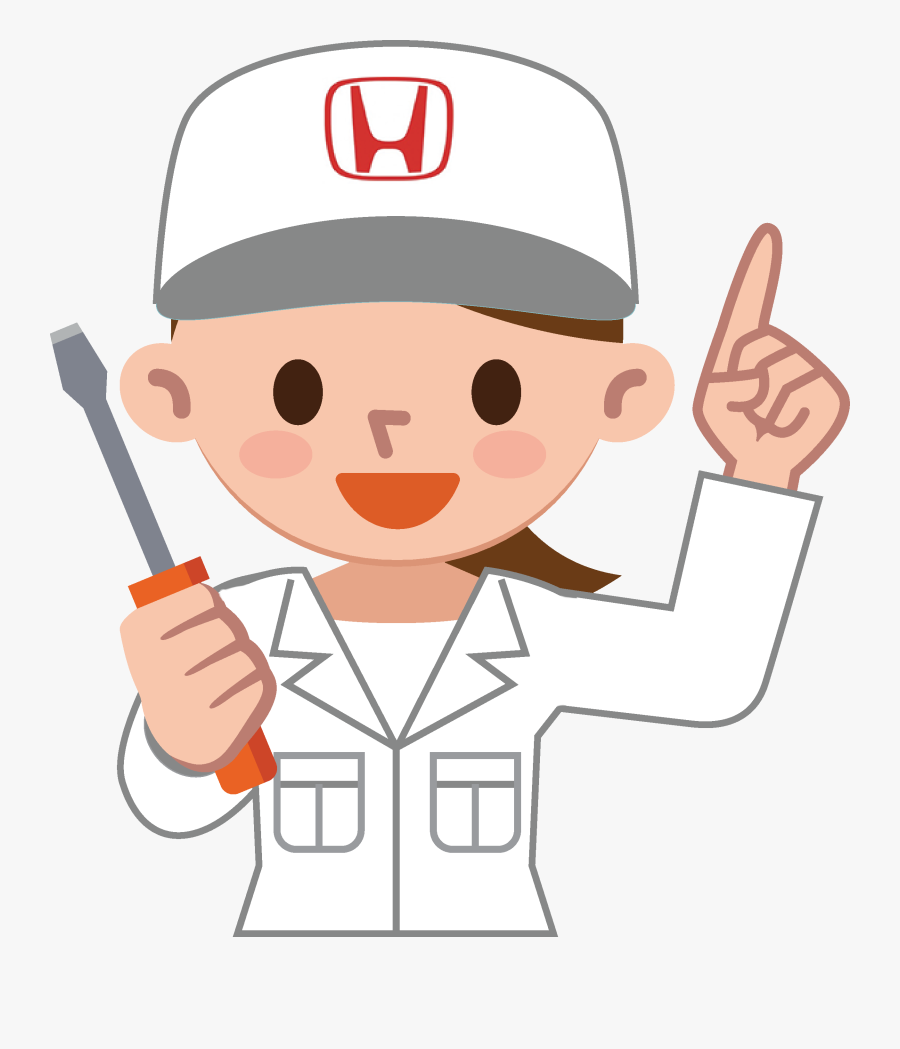 Honda Employee Cartoon, Transparent Clipart