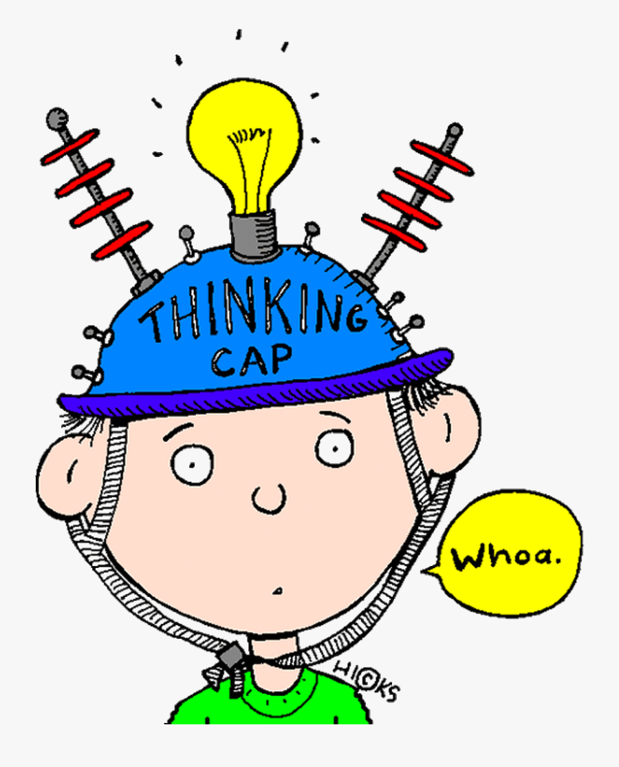Accidents Big Or Small, Avoid Them All - Thinking Cap Clipart, Transparent Clipart