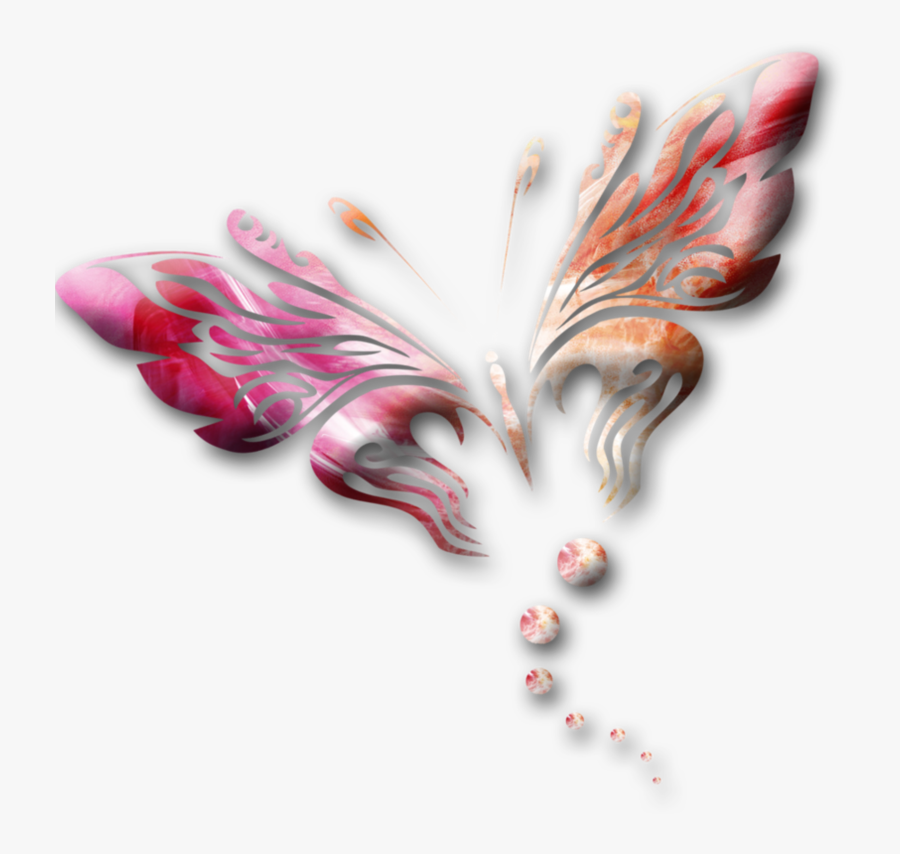 Butterfly Park Graphic Design, Transparent Clipart