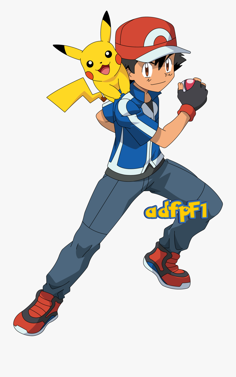 Ash Pokemon, Transparent Clipart