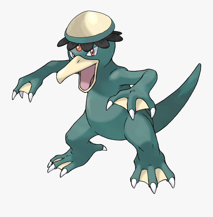 View Kappduck , - Pokemon Golduck Evolution, Transparent Clipart