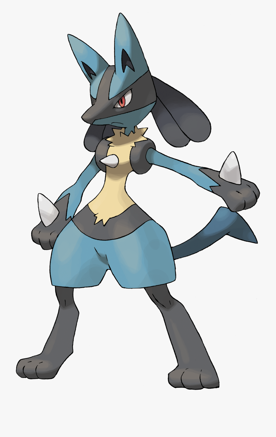 Pokemon Lucario Clipart , Png Download - Drawing Of Pokemon Lucario, Transparent Clipart