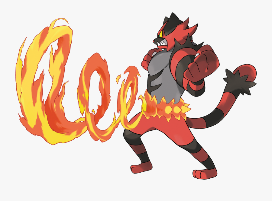 Transparent Compare Clipart - Pokemon Sun And Moon Incineroar, Transparent Clipart