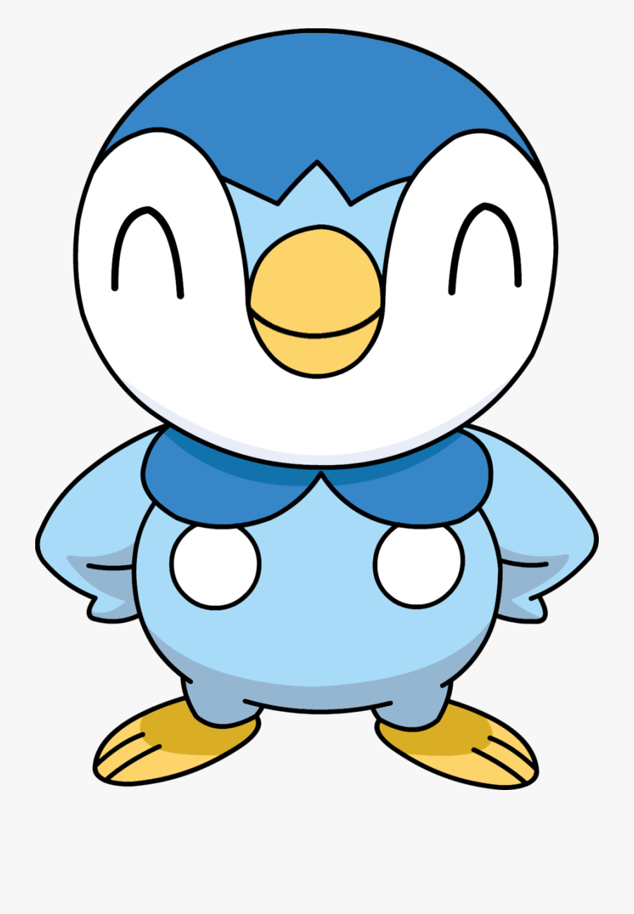 Piplup Pokemon, Transparent Clipart