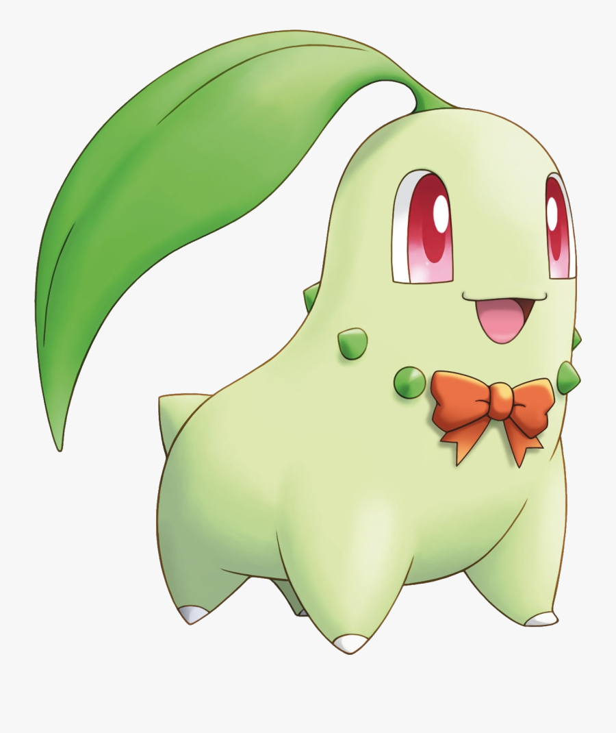 Download For Free Pokemon Png Image Without Background - Pokemon Chikorita, Transparent Clipart