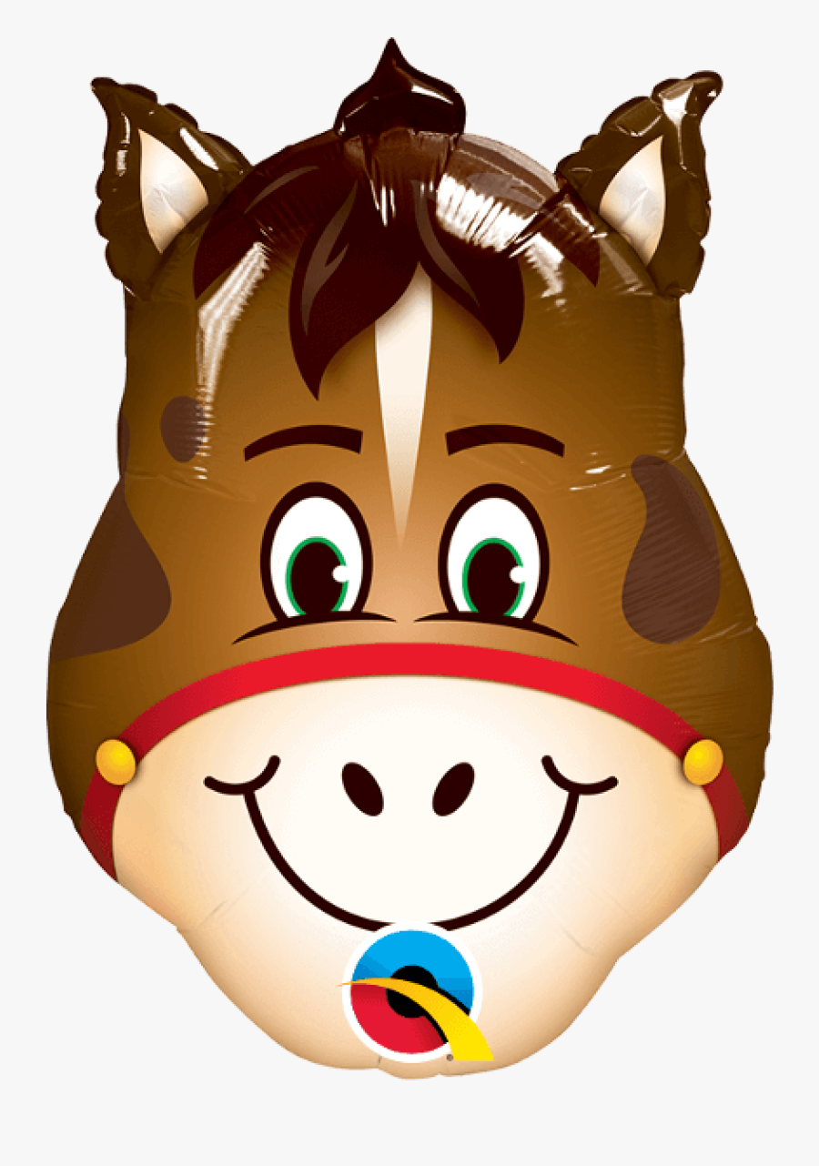 Balão Metalizado Cavalo - Farm Animal Balloon Bouquet, Transparent Clipart