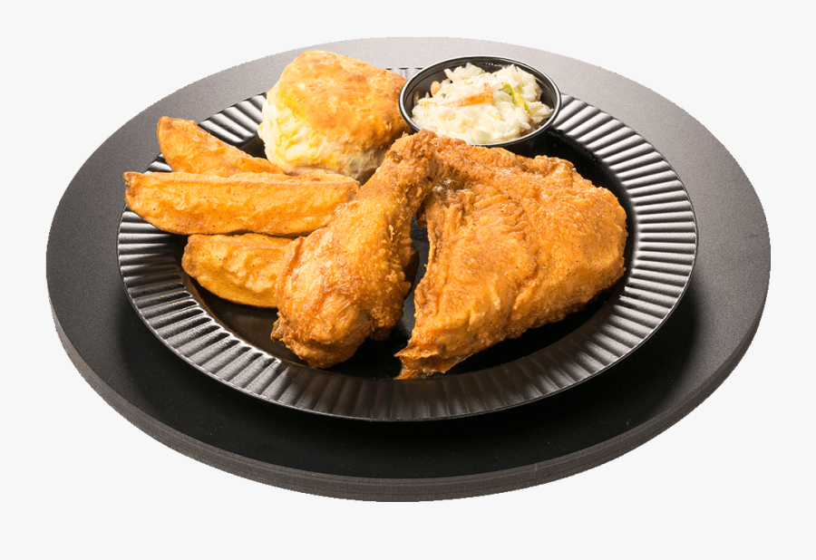 Chicken Dinner 2 Pieces Pizza Ranch - Pizza Ranch Chicken Dinner, Transparent Clipart