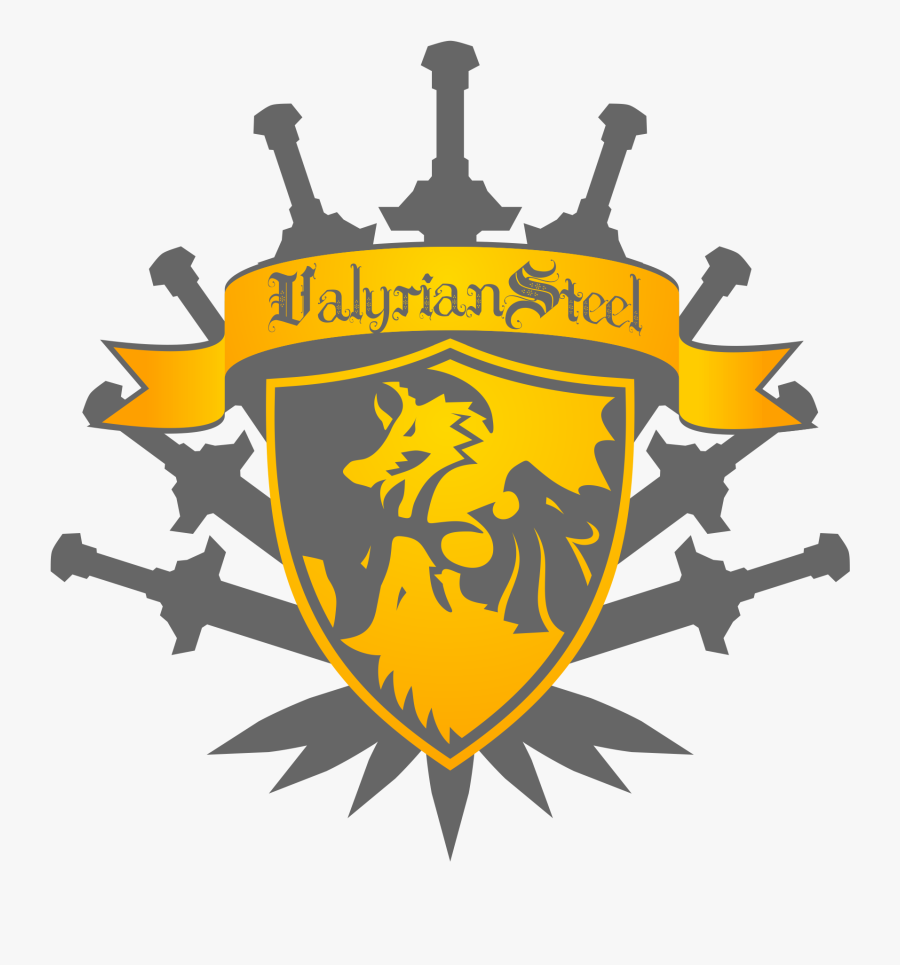 Valyrian Steel Logo, Transparent Clipart