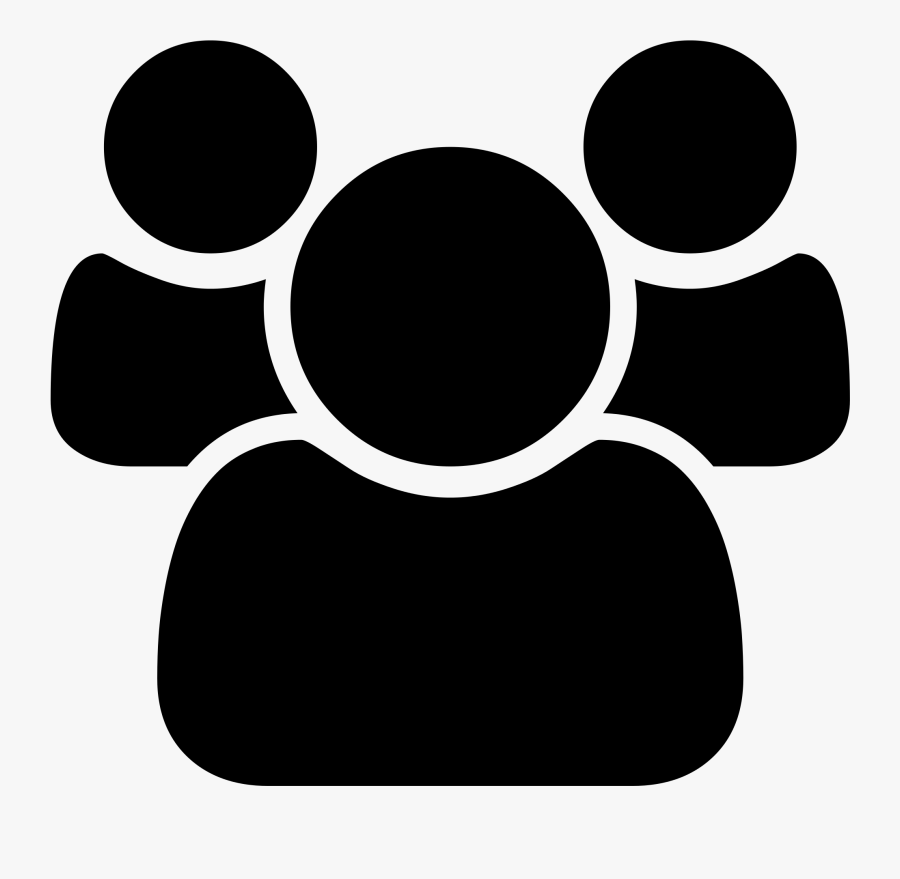 Group Of Users Transparent Png - Users Icon Font Awesome, Transparent Clipart