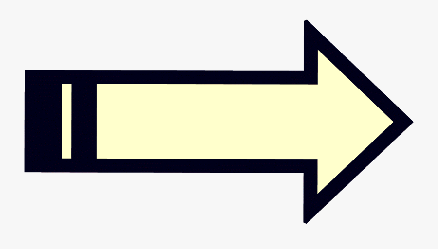 Transparent Arrow With Feathers Clipart - Curved Arrow To The Right, Transparent Clipart