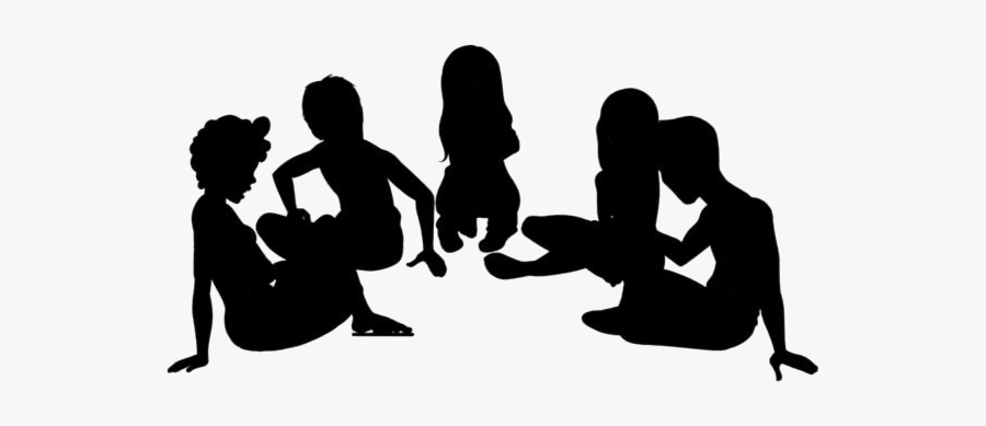 Teenagers Png Clipart - Silhouette, Transparent Clipart