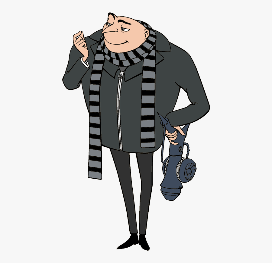 Minion Gru, Transparent Clipart
