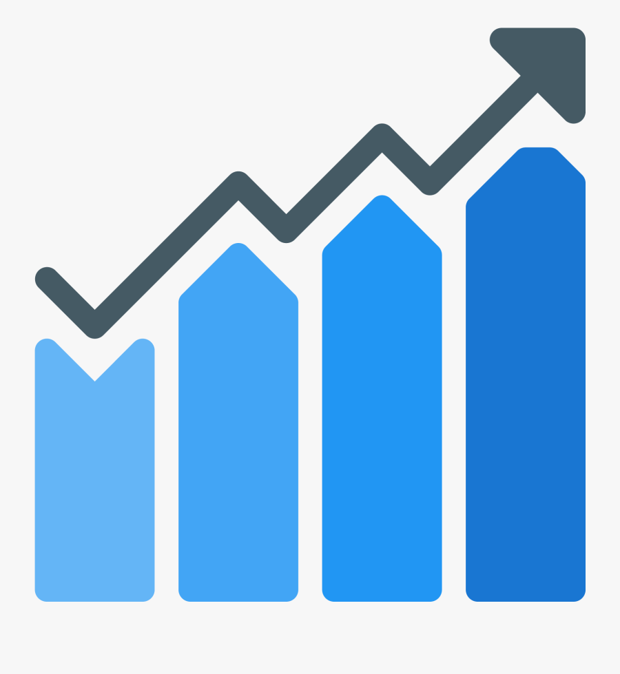 1920×1080 - All - Zip - Stock Trading - Stock Illustration - Increasing Bar Chart Vector, Transparent Clipart