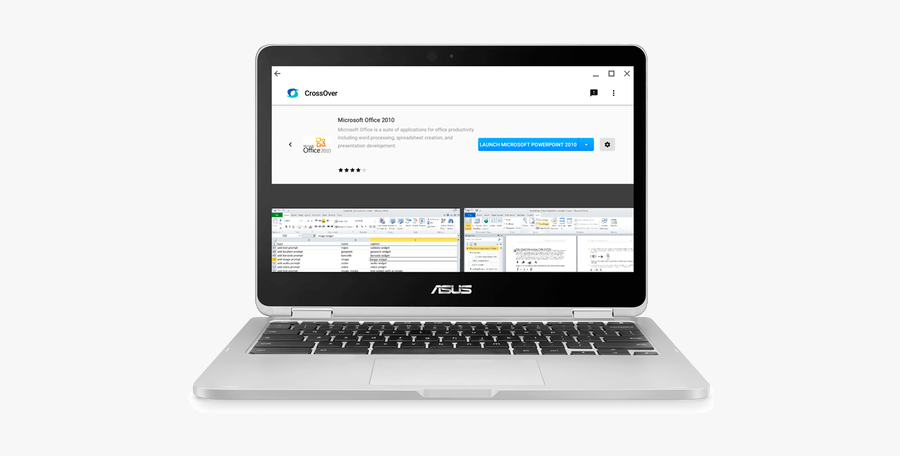 Clip Art Run Windows Apps A - Chromebook Running Windows, Transparent Clipart