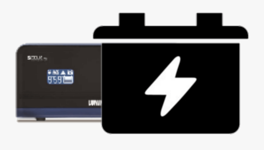 Inverter Battery Combo - Electronics, Transparent Clipart