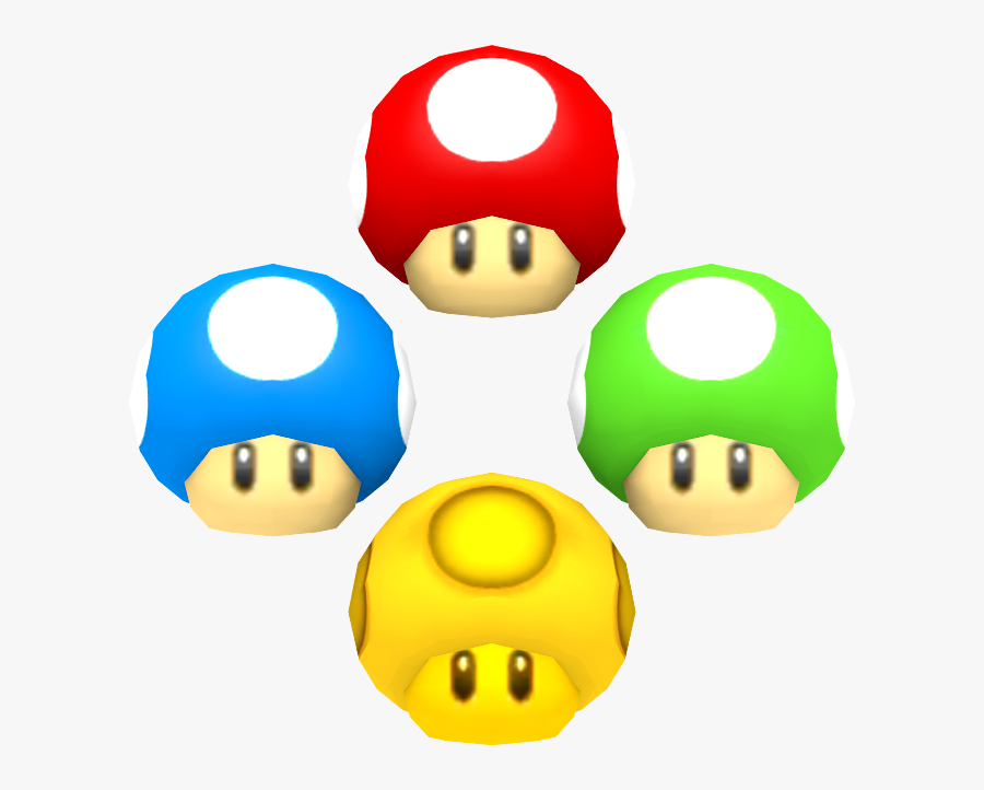 Download Zip Archive - New Super Mario Bros 2 Mushroom, Transparent Clipart