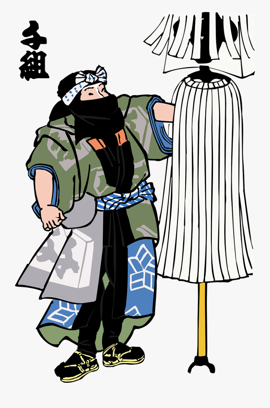 Edo Firefighters - Edo Firefighter, Transparent Clipart