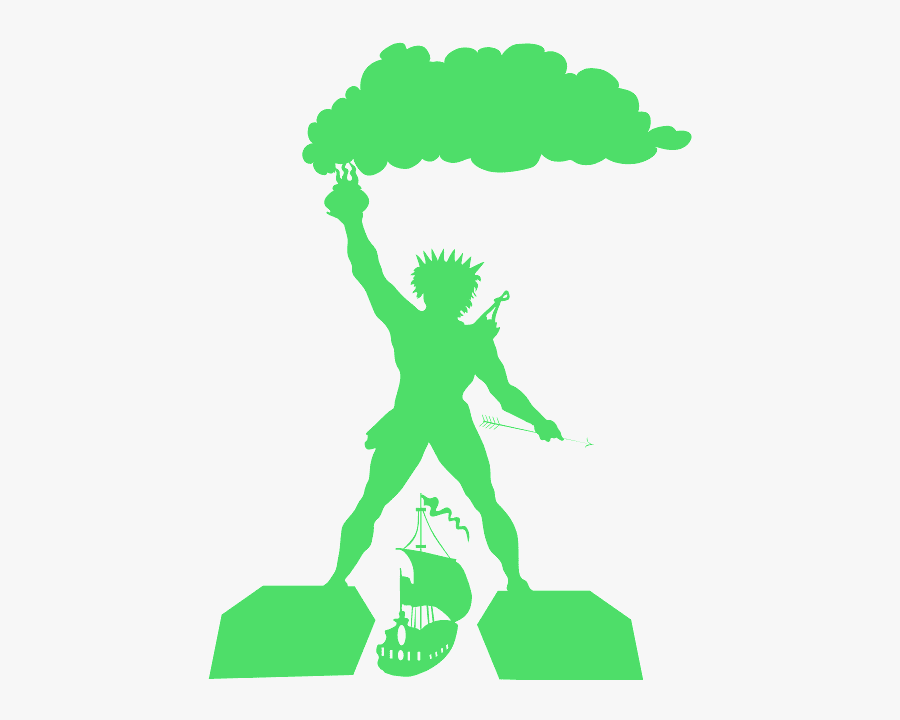 Colossus Of Rhodes Lighthouse, Transparent Clipart