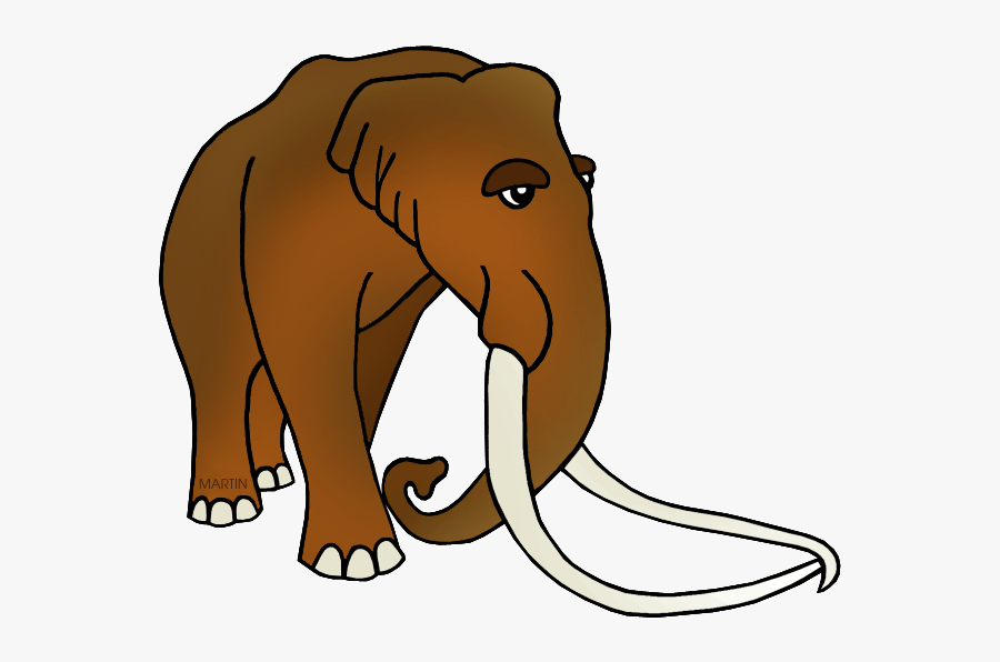 State Fossil - Columbian Mammoth - Indian Elephant, Transparent Clipart