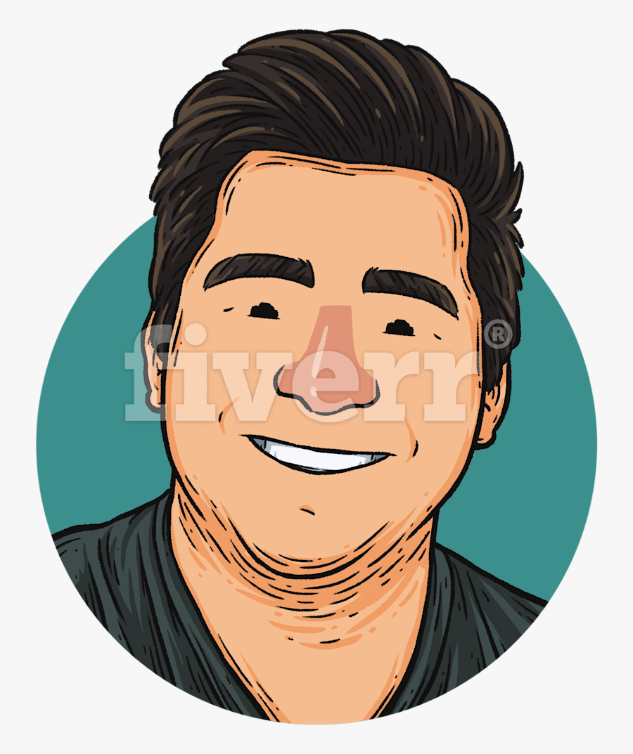 Draw Semi Realistic Cartoon Avatar Based From Your - Illustration, Transparent Clipart