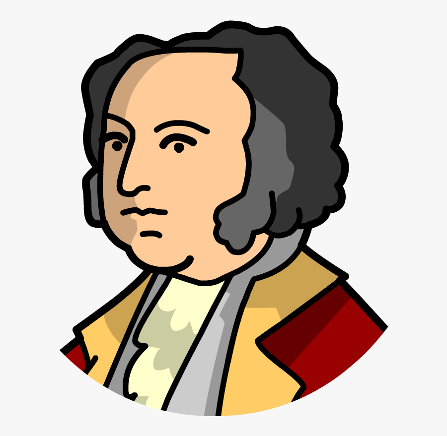 Simple John Adams Cartoon, Transparent Clipart