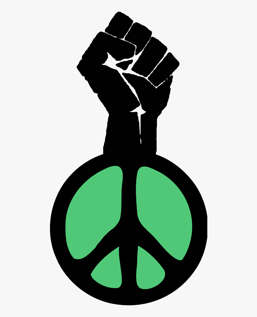Fist Occupy Wall Street Fight The Power Peace Groovy - Nat Turner's Rebellion Symbol, Transparent Clipart