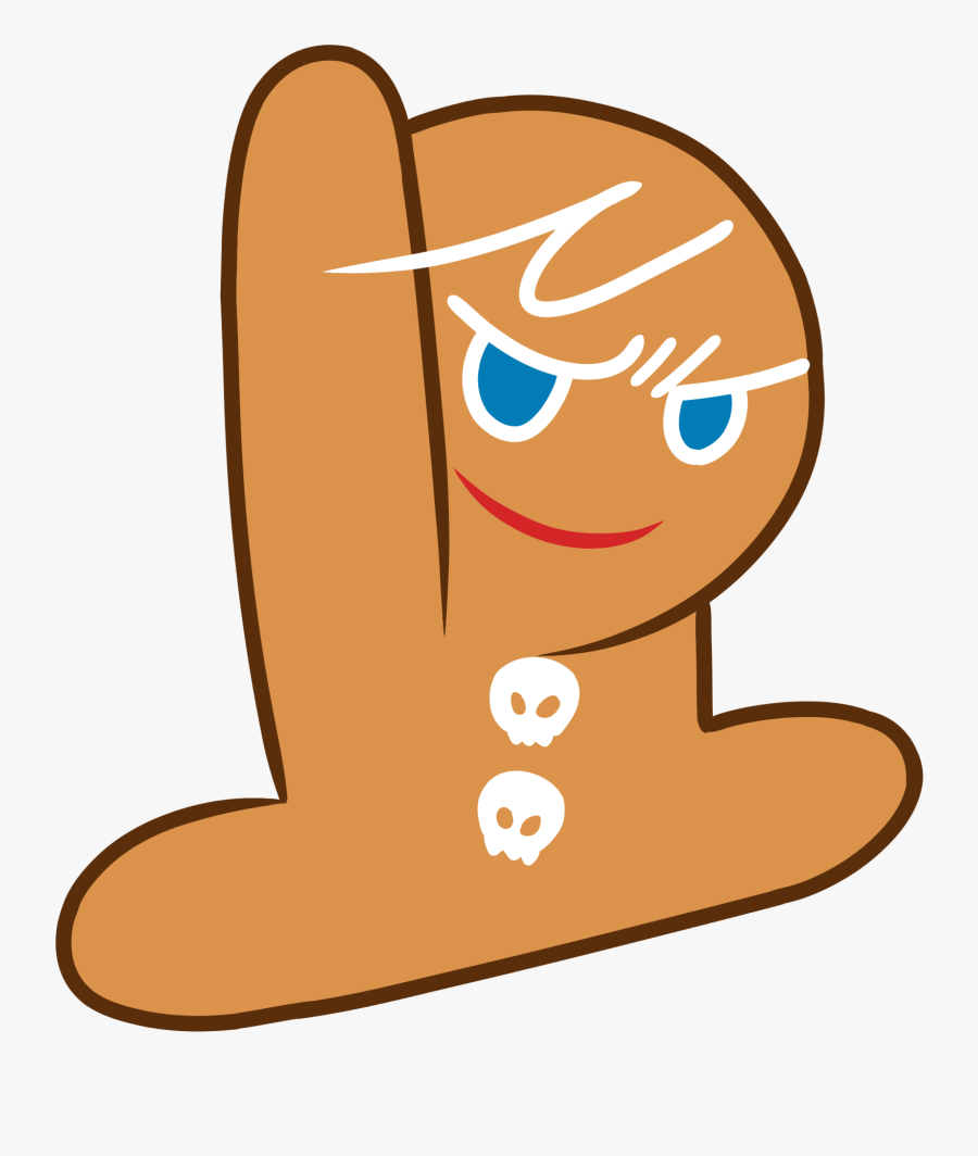 Gingerbrave Flying - Cartoon, Transparent Clipart