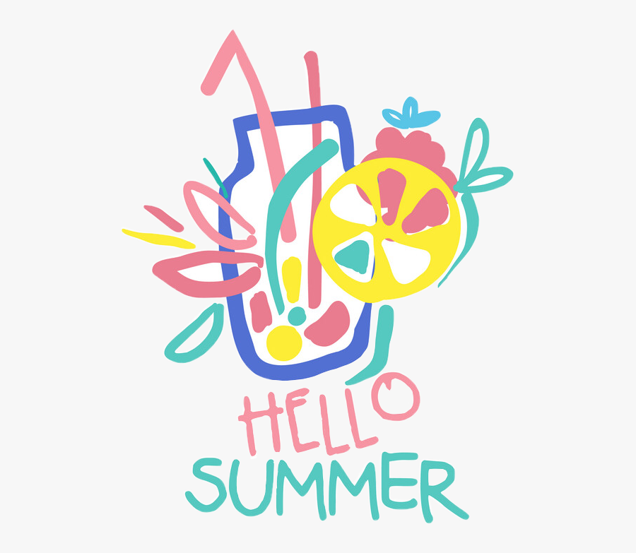#hello #summer #freetoedit - Hello Summer Clipart Png, Transparent Clipart