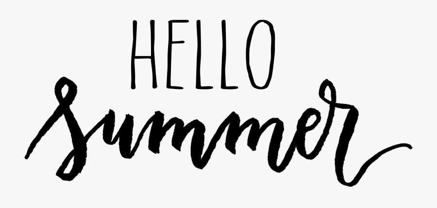 Transparent Hello Summer Png, Transparent Clipart