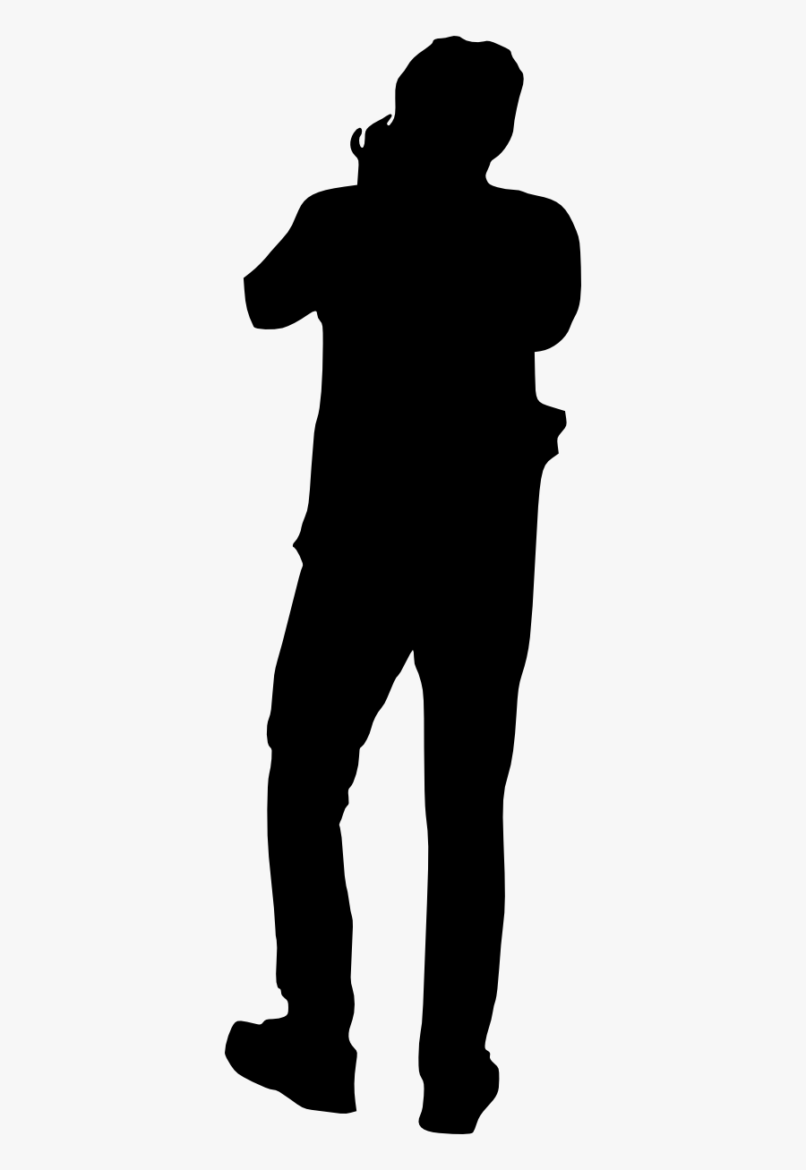Silhouette Photographer - Silhouette Man With Camera, Transparent Clipart