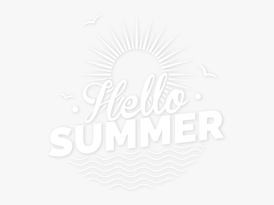 Transparent Hello Summer Png - Illustration, Transparent Clipart