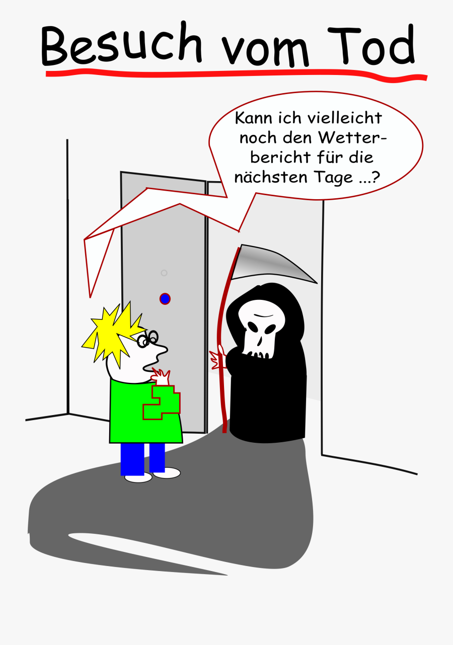 Visit From Death Clip Arts - Clip Art, Transparent Clipart